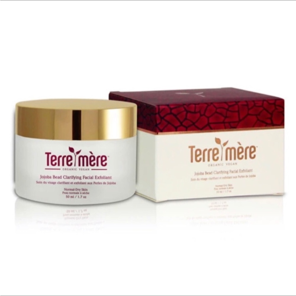 Terre Mère Jojoba Bead Clarifying Facial Exfoliant 1.7 fl oz. New in box.